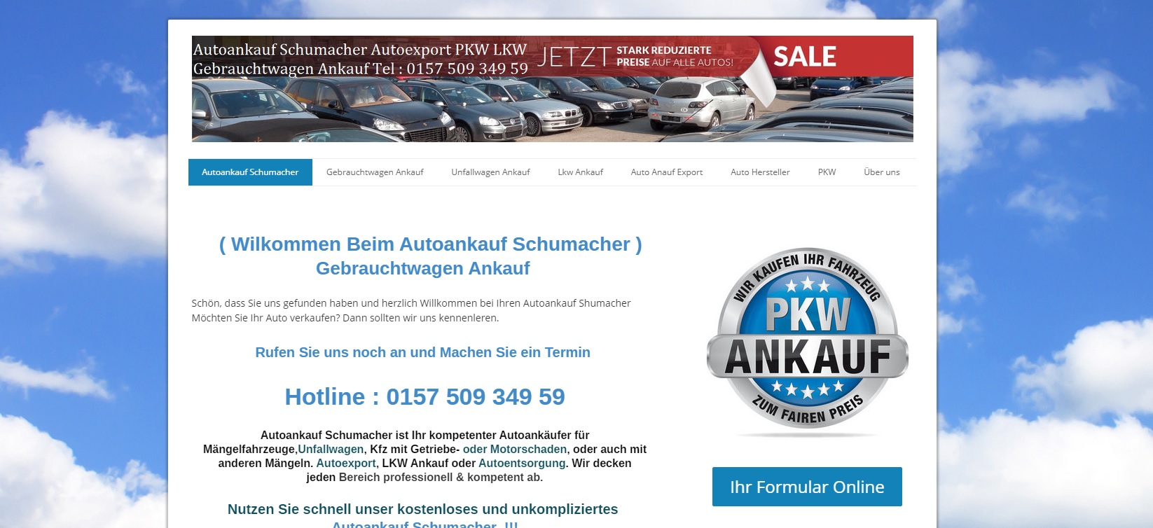 Autoankauf Schwerte