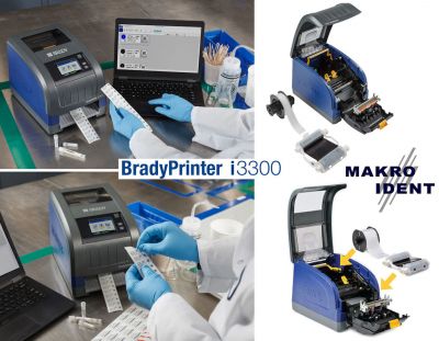 labor etikettendrucker brady i3300 - Sich selbsteinstellender Labor-Etikettendrucker Brady i3300